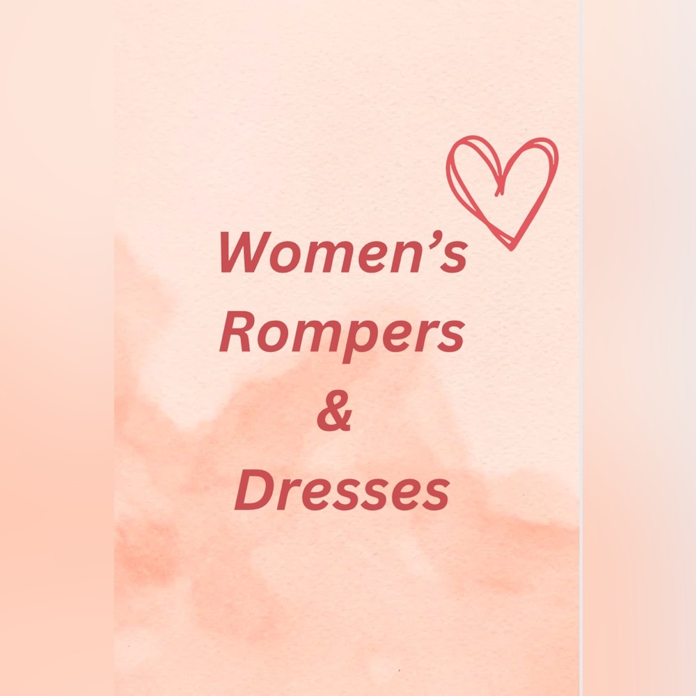 ROMPERS•DRESSES‎